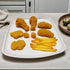 Generic 17pcs Set, Artificial Fake Fried Food Model Included Fake Fried Chicken Leg &Wing&Nuggets&Popcorn and Fake
