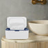 Wipes Dispenser Storage Box with Weighted Tray - Outdoor & Nursery Wet Wipe Holder, Trading Card Storage Box Size