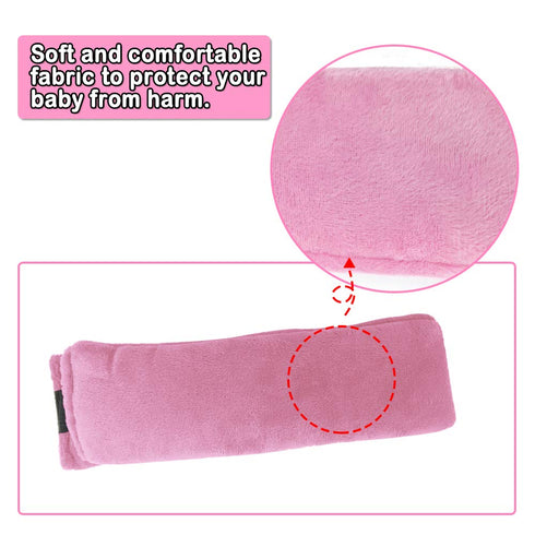 Universal Baby Safety High Chair Straps - Pink Harness for Infants & Toddlers