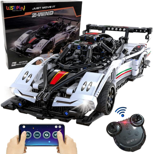 WisePlay Model Cars for Adults and Kids 9-12 Year - Build Your Own Remote Control Car STEM Projects
