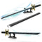 TOY PLAYER Swords Compatible with Lego, Tokitou Muichirou Sword with Scabbard and Stand, Katana Building Set