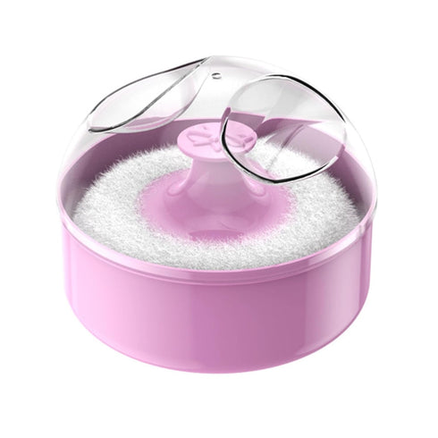 Ldbuejiaja Powder Puff with Case Infant Body Powder Puff Empty Loose Powder Box Body Cosmetic Powder Puff
