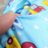 2 Pcs Cute Cartoon Adjustable Sleep Positioner for Infants, Baby Head Support for Stroller and Car Safety Seat