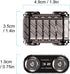 Fidget Toy for Adults,Help Relieve Stress, Anxiety, Tension,Promotes Focus, Tank Shape Design, Metal Material, high