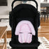 Baby Head Support and Strap Covers - Infant Head Support Pillow Super Soft Head and Neck Pillow for Car Seat Baby