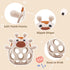 6 12 18 Baby High Chair Toys Teething Chew - Baby Table Toys, High Chair Suction Toy Teething Toys Silicone Teethers