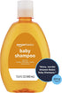 13.6 Amazon Basics Tear-Free Baby Shampoo, Fluid Ounce