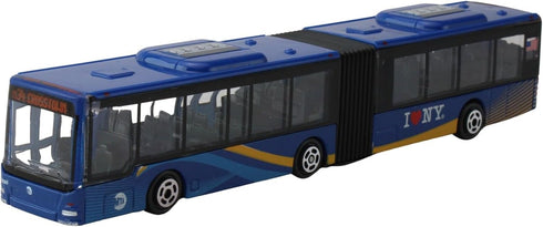 Daron NYC Articulated Bus Model - Small Multicolor
