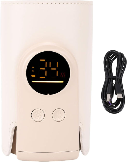 Locadence 8000mAh Bottle Warmer, Constant Temperature Rechargeable Portable Milk Warmer with with Battery for Outdoor