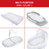 3 Pack 13"x 26" Diaper Changing Pad Liner Non-Slip, Waterproof Terry Mat Changing Pad Cover Liner, Quilted Absorbent
