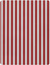 Pigsaly 27x39 Inch Crib Sheets Dark Red Grey Vertical Stripes Baby Sheet for Standard Crib Mattress Boys Girls Toddler