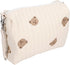 Naroote Diaper Bag, Bag Quilted Cotton Cute Pattern Nappy Diaper Storage Bag with
