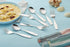 ANNOVA Kids Silverware 12 Pieces - Children's Safe Flatware Set, Stainless Steel, 6 Forks & 6 Dinner Spoons (Engraved
