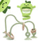 Baby High Chair Suction Toys Teething Chew - Silicone Apple Teething Relief