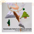 Pack Woodland Baby Mobile, Woodland Mobile for Crib, Bear Crib Mobile for Boys, Nursery Mobile for Bassinet, and Play