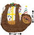 Unique Sloth-Shaped Drum Piñata - 1 Pc, Colorful Design, Perfect for Kids Birthdays & Celebrations