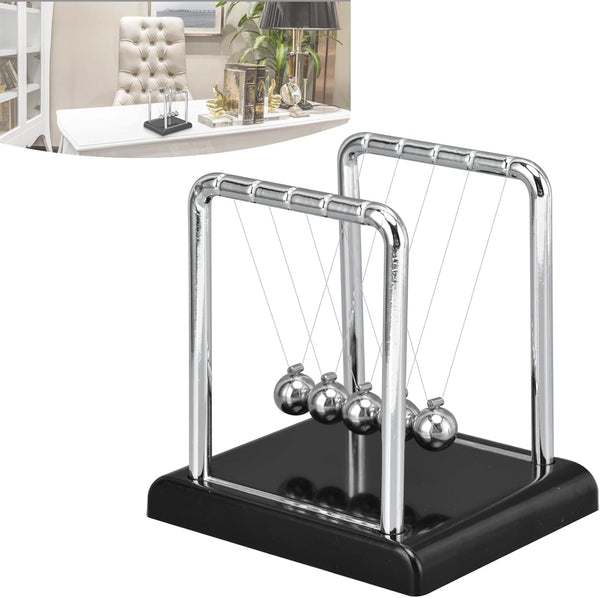 Balance Pendulum Ball, Swinging Balls Physics Science Desktop Decoration Games for Stress Relief and Office Desk