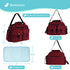 JOIE BEAN Tote Diaper Bag for Mom, Dad | Large Messenger Baby Bag with Shoulder Strap, Changing Mat, Insulated Pockets