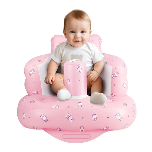 Inflatable Baby Chair, Inflatable Baby Seat for Babies 3 Months and Up,