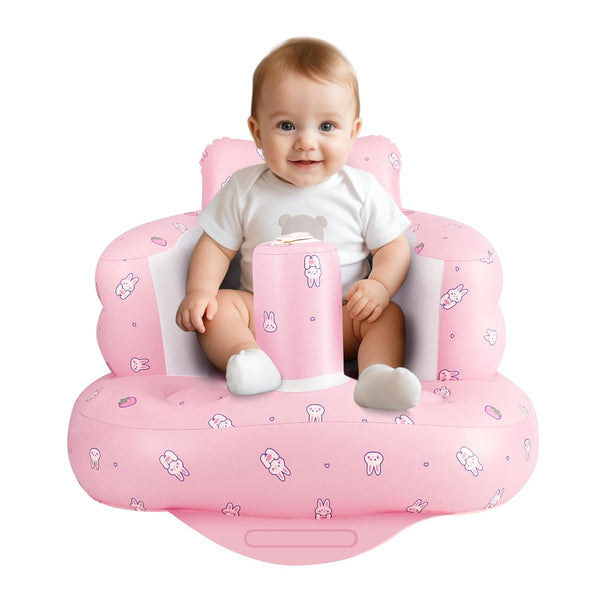 Inflatable Baby Chair, Inflatable Baby Seat for Babies 3 Months and Up,