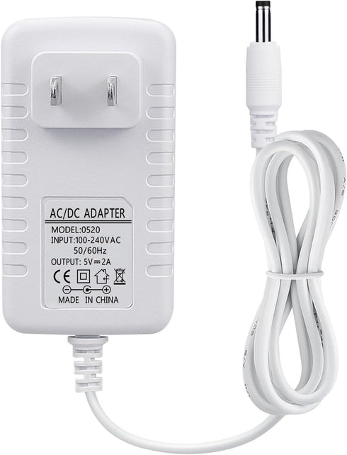 Smays HB66, HB6550, HB50, 5V Charger for Hello Baby Monitor Replacement Power Cord