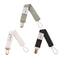 babygoal Baby White Black Pacifier Clips, 3 Pack Pacifier Holder Clips for