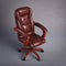 1/6 Scale Office Boss Swivel Chair - Miniature Furniture for 12 Action Figure, Dark Brown