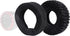 4PCS 1.9 Crawler Tires, Outer Diameter 114mm with Foam Inserts for 1/10 RC Rock Crawler Axial SCX10 SCX10 III
