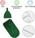 DDTKLSNV Set,Green Newborn Swaddle Blanket with Beanie Hat Sequin Sparkle Newborn Receiving Blankets Baby Swaddle Wrap