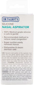 Talbot's Dr. Nasal Aspirator for Babies - Silicone - Includes Storage Case - Clear