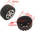 EUDAX 50pcs Plastic Roll 2mm Dia Shaft Toys Wheel & 25Pcs STEM Shaft Round Rod Axles for DIY Toy Models