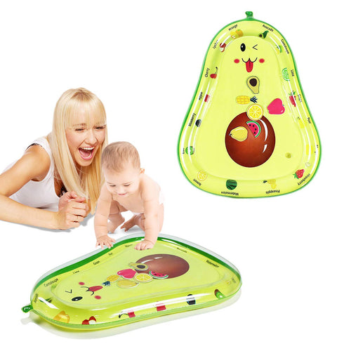 ZHUYNXIR (33 26 inch) Baby Water mat, Infant Toys, Inflatable Play Mat Water Mat Baby Toys, Fun Early Development