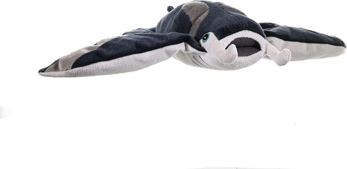 Wild Republic 12 inches Manta Ray Cuddlekins Plush Toy - Gift for Kids, Fill is Recycled Water Bottles (22475)