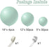 Pastel Mint Green Balloons Kit - 84pc: 5", 12", 18" Arch Garland for Happy Birthday, Baby Shower, Wedding Decorations