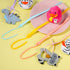 10 Set Nuanchu Pcs Toy Straps for Baby, Silicone Pacifier Clip, Applies to Car Seat Toy, Teether Toy, High Chair