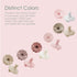 Set Complete Pacifier with Green Silicone Case & Clips