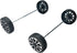30mmx9mm 2mm 2mmx100mm (300 EUDAX Plastic Roll Dia Shaft Toys Wheel and STEM Shaft Round Rod Axles for DIY Toy RC Car