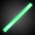Fun Central LED Foam Sticks - 12 Pack, 16-Inch, 3 Light-Up Modes for Mardi Gras & St Patricks Day (Green)