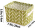 Mini Storage Basket Pack of 5 - Blend Storage Bins for Makeup, Book, Baby Toy, Home Decor Organizers