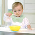 6Pcs 360 0 12 Zainpe Rotate Baby Bibs Waterproof Snap Cotton Baby Bib Absorbent Feeding Burp Cloth for Infant to Months