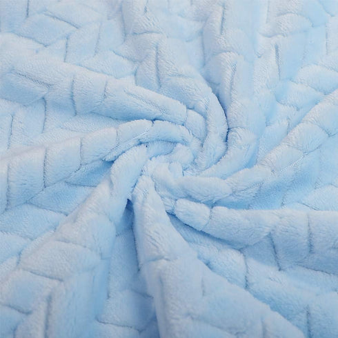 Cozy 3040") Baby Blanket Flannel, Throw Blankets for Newborn Infant and Toddler, Super Soft and Warm Receiving Baby