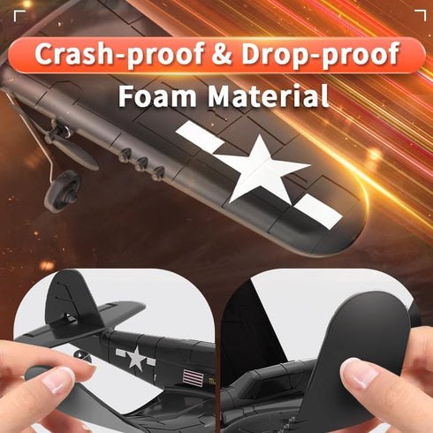 XOS Brushless Stunt RC Drone Plane Airplane Glider for Adults Remote Control Electric Aerobatic RTF Fighter Jet