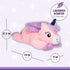 1i4 Group Jumbo Weighted Hugs by Warm Pals – Unicorn – 4lbs – Cozy Microwavable Lavender Scented Plush Toy