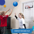 Amarlozn 6" Toddler Mini Basketball for Basketball Hoop, Small Inflatable Replacement Balls, 3 PCS Rainbow