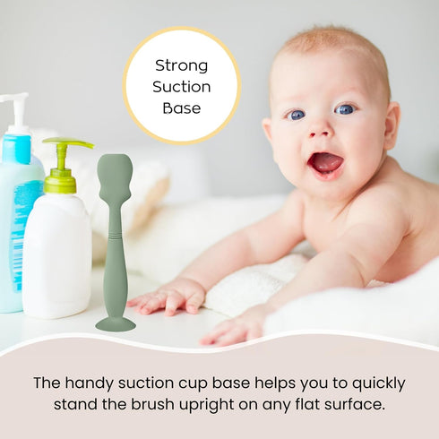 3 Pack Baby Diaper Cream Brush - Silicone Spatula Applicator for Diaper Cream, Newborn (3 Packs, Color 1)