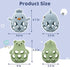 0-6 6-12 Baby Teething Toys Silicone Teethers - Babies Toys Chew Toys Food Grade Silicone for Sucking Needs, BPA Free