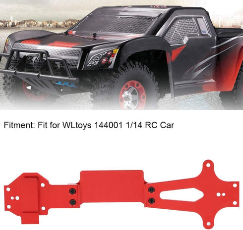VGEBY RC Second Floor Board - Aluminum Alloy 1:14 Scale Remote Control Car Spare Parts for WLtoys 144001