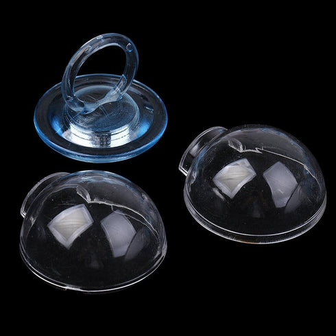 Milageto Pack 12 of Fillable Candy Bottles Pacifier Shaped Baby Favors Blue/Pink, Blue