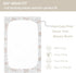 CaTaKu Crib,28"x 52" Baby Crib Sheets Cute Rabbit Bunny Woodland Mini Crib Sheets Fitted for Girls Boys,Neutral Soft
