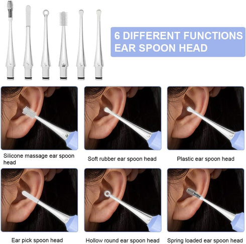 CSGTSWGS 2 Pack Baby Nose and Ear Cleaner, Nasal Booger and Ear Wax Removal Tool Nose Cleaner Tweezers with Light